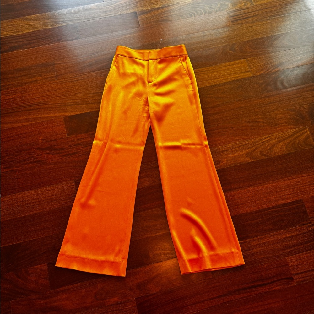 Alice + Olivia orange pants